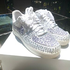 CUSTOM RHINE STONE AIRFORCE 1